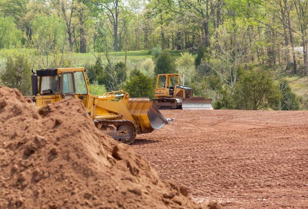 Construction Site Land Clearing in Waxahachie